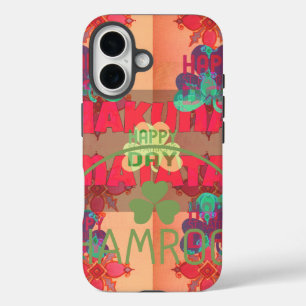 Blijf gezegend Happy St Patrick's Day Hakuna Matat iPhone 16 Hoesje