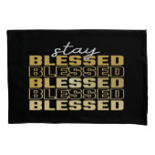 Blijf gezegend Kussenslopen (Voorkant-Links)