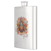 Blijf gezegend met kleurrijke kalkoen flacon (Links)