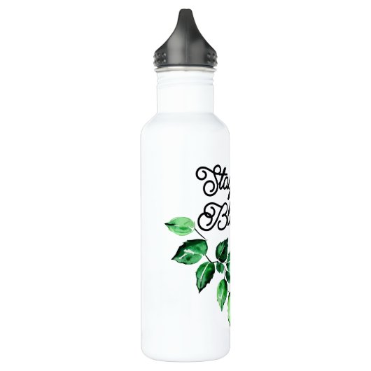 Blijf gezegend waterfles  (Links)