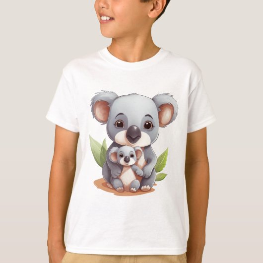 Blijf gezellig als een koala - Schattige gezellig  T-shirt (Voorkant)