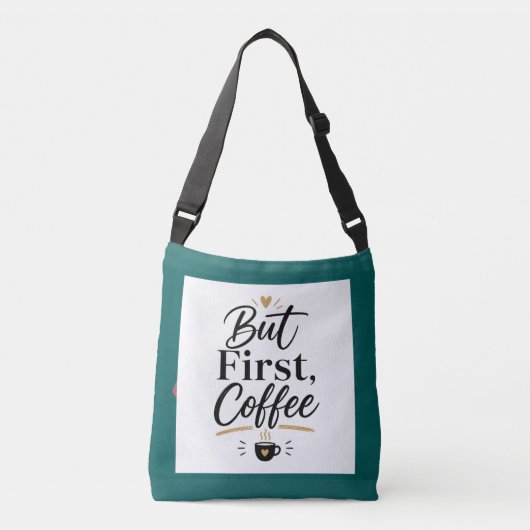Blijf gezellig crossbody tas (Voorkant)