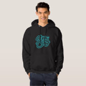 Blijf Gezellig Herfst Winter Quote Hoodie (Voorkant volledig)