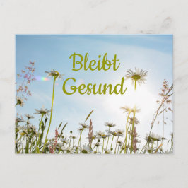 Blijf Gezond  - Briefkaart
