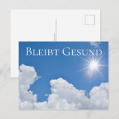 Blijf Gezond  - Briefkaart (Voorkant / Achterkant)