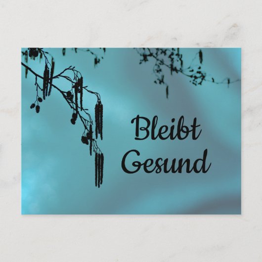 Blijf Gezond  - Briefkaart (Voorkant)