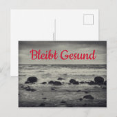 Blijf Gezond  - Briefkaart (Voorkant / Achterkant)