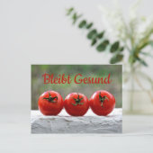 Blijf Gezond  - Briefkaart (Staand voorkant)