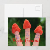 Blijf Gezond  - Briefkaart (Voorkant / Achterkant)