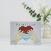 Blijf Gezond  - Briefkaart (Staand voorkant)