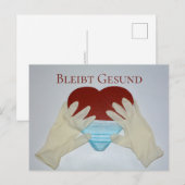 Blijf Gezond  - Briefkaart (Voorkant / Achterkant)