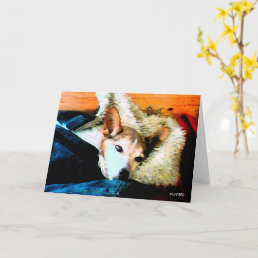 Blijf gezond en word snel beter! kaart (Gele Bloem)