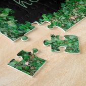 Blijf gezond met groene Klimop Legpuzzel (Zijkant)