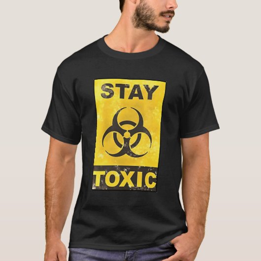 Blijf giftig t-shirt (Voorkant)