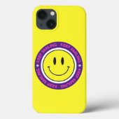 Blijf glimlachen Case-Mate iPhone case (Achterkant)
