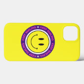 Blijf glimlachen Case-Mate iPhone case (Achterkant (horizontaal))