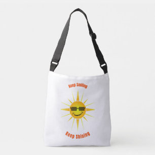 Blijf glimlachen en blijf de Canvas tas van het Li