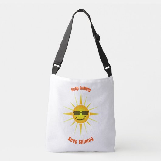 Blijf glimlachen en blijf de Canvas tas van het Li (Voorkant)