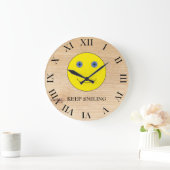 Blijf glimlachen grote klok (Huis)