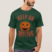 Blijf glimlachen HALLOWEEN GESCHENK T-shirt (Voorkant)