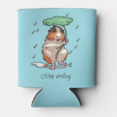 Blijf glimlachen Happy Guinea Pig Genieten van de Blikjeskoeler (Voorkant)