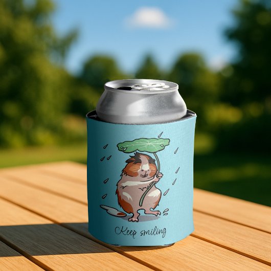 Blijf glimlachen Happy Guinea Pig Genieten van de Blikjeskoeler