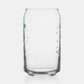 Blijf glimlachen Happy Guinea Pig Genieten van de  Blikvorm Glas (Links)