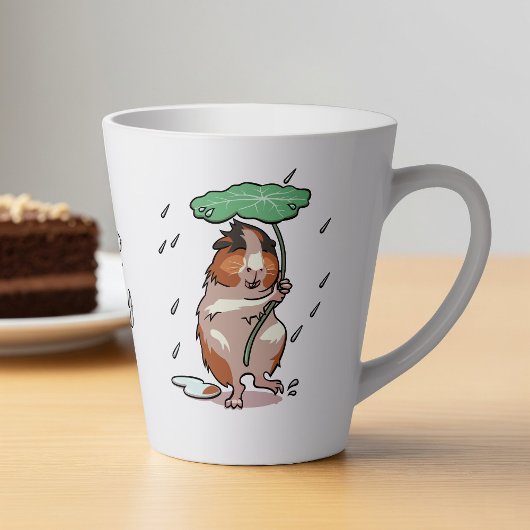 Blijf glimlachen Happy Guinea Pig Genieten van de Latte Mok