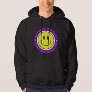 Blijf glimlachen hoodie