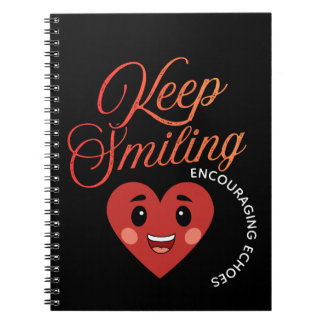 Blijf Glimlachen Inspiratie Notitieboek
