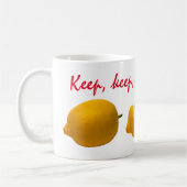 Blijf glimlachen koffiemok (Links)