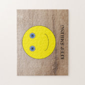 Blijf glimlachen legpuzzel (Verticaal)