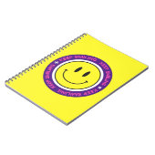 Blijf glimlachen notitieboek (Linkerzijde)