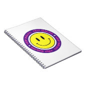 Blijf glimlachen notitieboek (Rechterzijde)