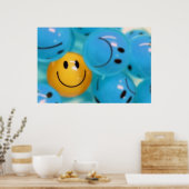 Blijf glimlachen poster (Keuken)