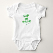 Blijf glimlachen romper (Voorkant)