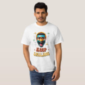 Blijf glimlachen t-shirt (Voorkant volledig)