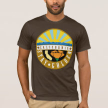 Blijf Golden California Color Emblem Shirt