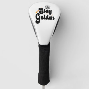 Blijf Golden Groovy Retriever Dog Animal Pet Lover Golfheadcover