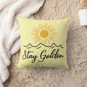 Blijf Golden Minimalist Sierkussen