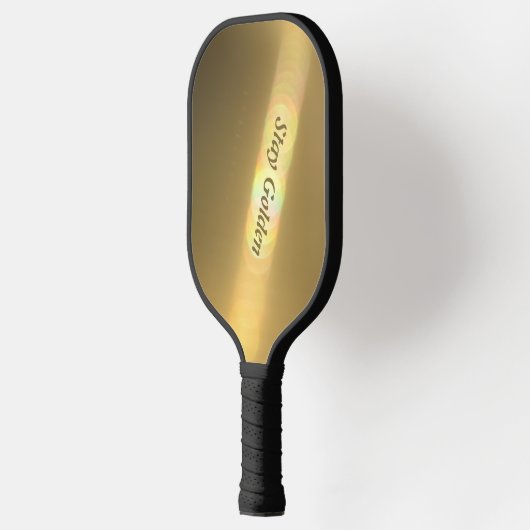Blijf Golden Refraction Pickleball Paddle (Links)