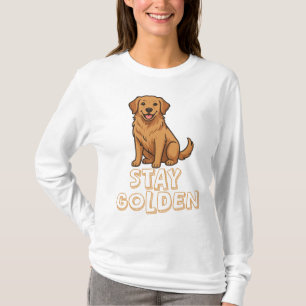 Blijf Golden Retriever T-shirt