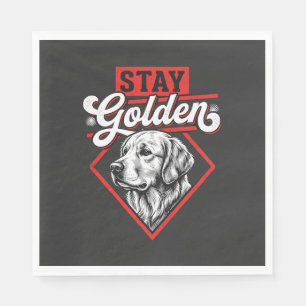 Blijf Goud Goud Retriever Hond Servet