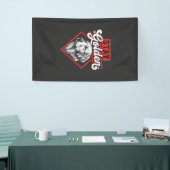 Blijf Goud Goud Retriever Hond Spandoek (Beurs)