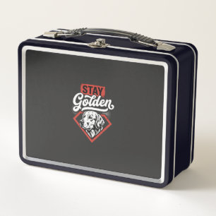 Blijf Goud Goud Retriever Retro Hond