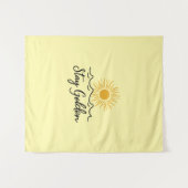 Blijf Goud Kleed – Een Toets van Warmte Wandkleed (Voorkant (horizontaal))