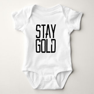 Blijf goud romper