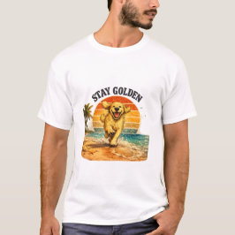 Blijf goud t-shirt