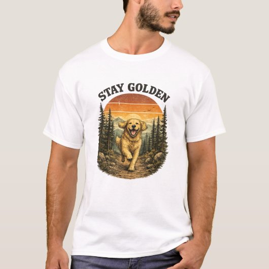 BLIJF GOUD T-SHIRT (Voorkant)
