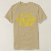 BLIJF GOUDEN LS T-SHIRT (Design voorkant)